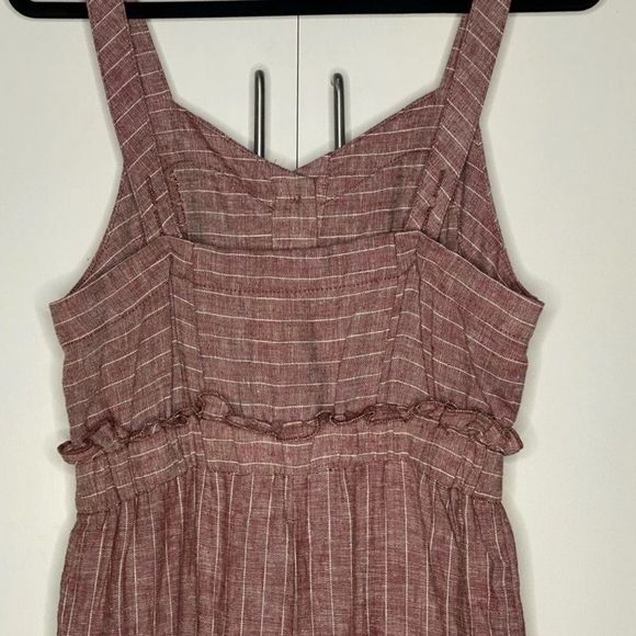 NWT Romeo +Juliet Couture Linen Blend Jumpsuit - Picture 5 of 9